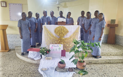 Reception of eleven novices