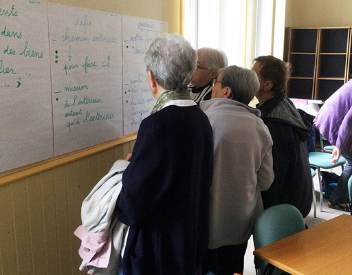 Reunión de discernimiento en la Provincia de Francia-Bélgica