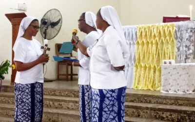 Nigéria. Cérémonie de passation