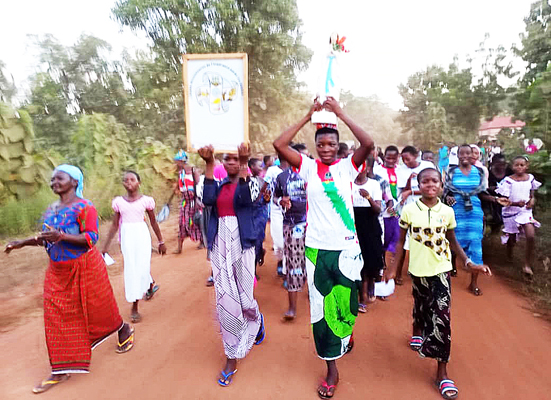 Accueil de la ‘Vierge pélerine’
