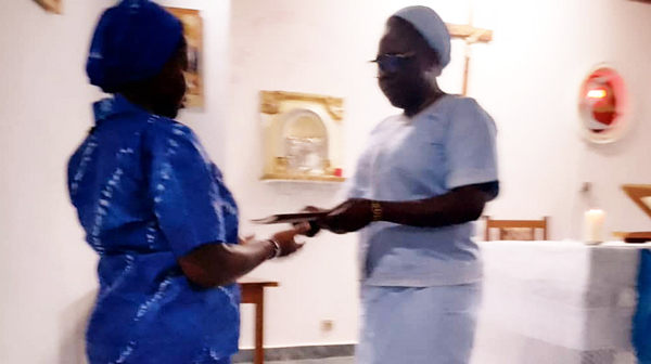 Supported and accompanied by Him…