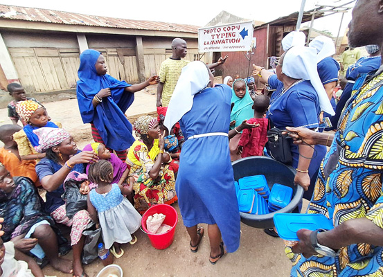 A encounter with Christ in the poor