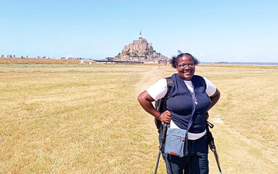 Marche vers le Mont-Saint-Michel