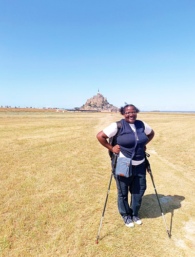 Marche vers le Mont-Saint-Michel